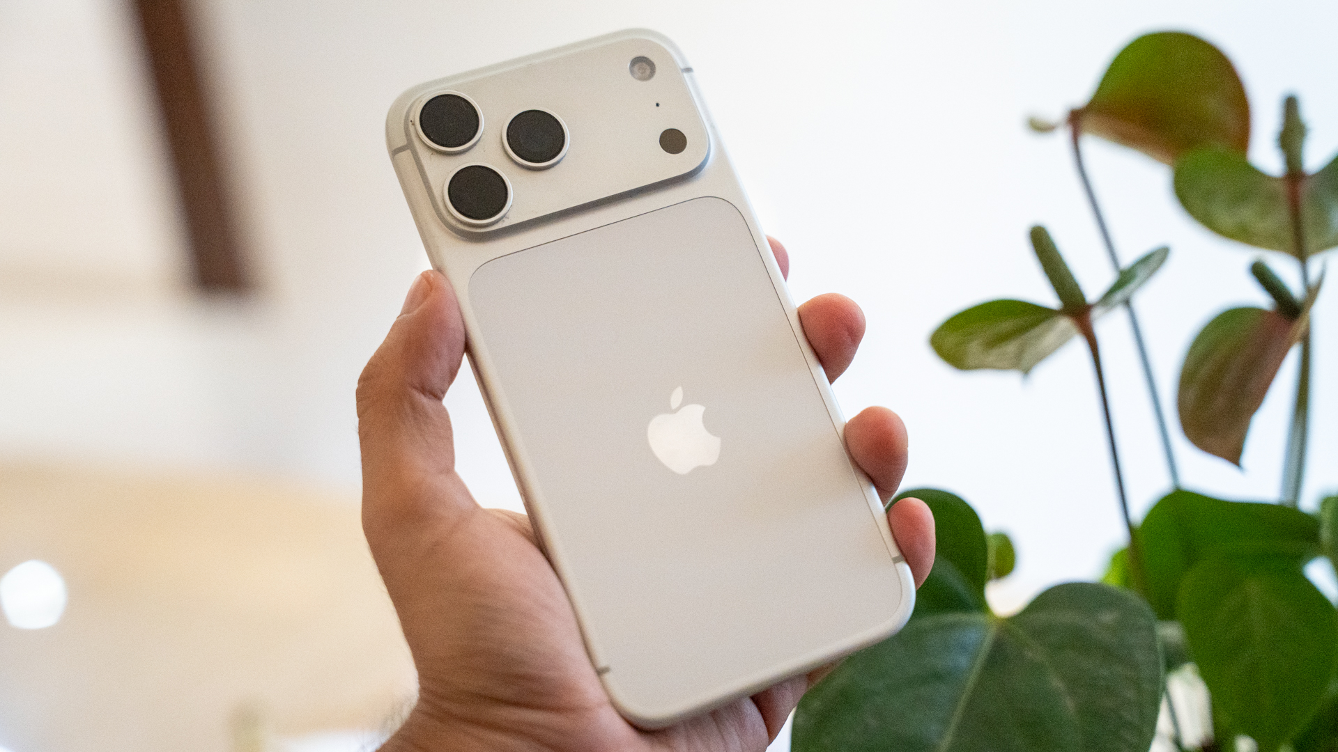 iPhone 17 Pro in hand