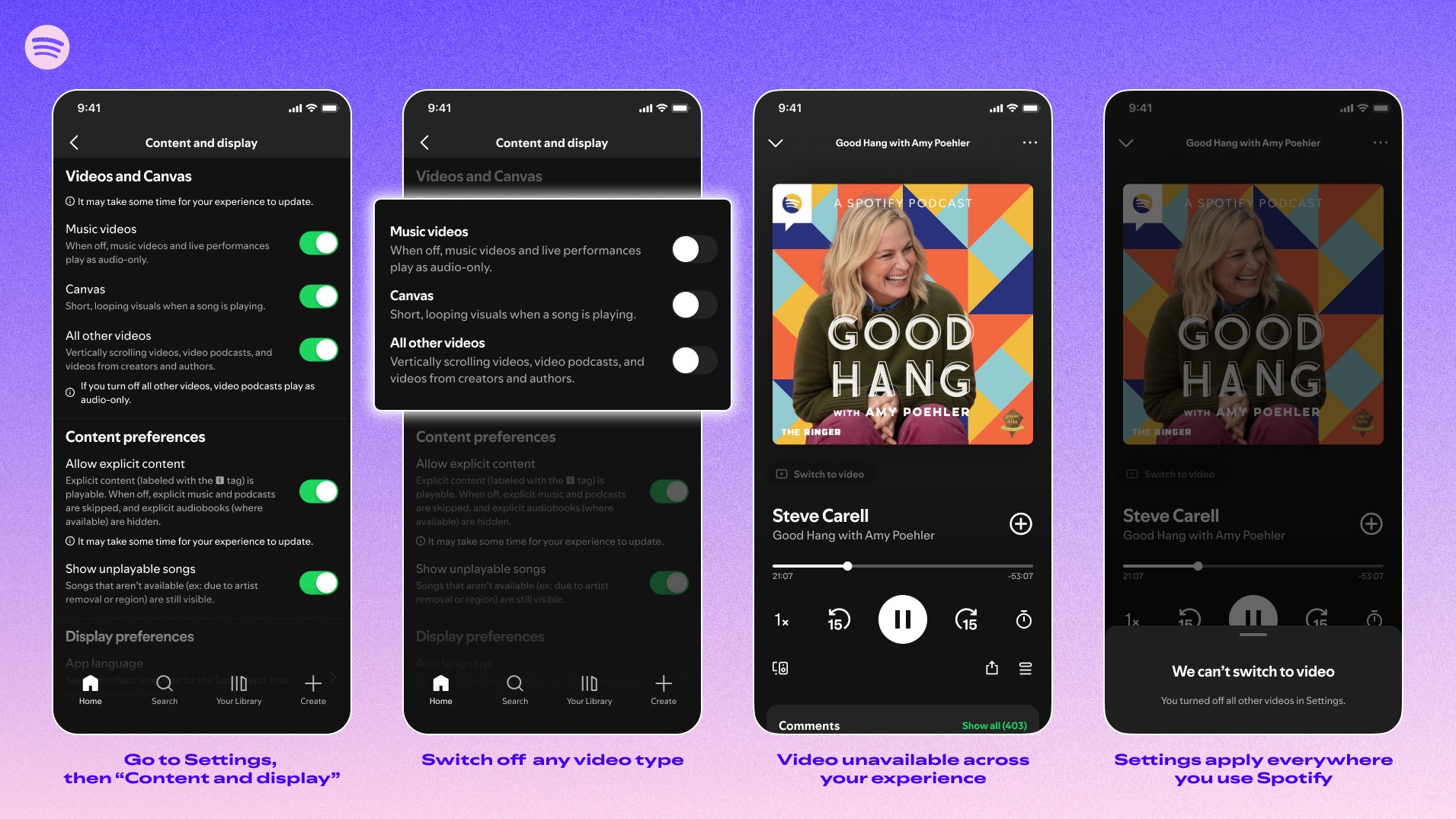 spotify audio only spotify audio only