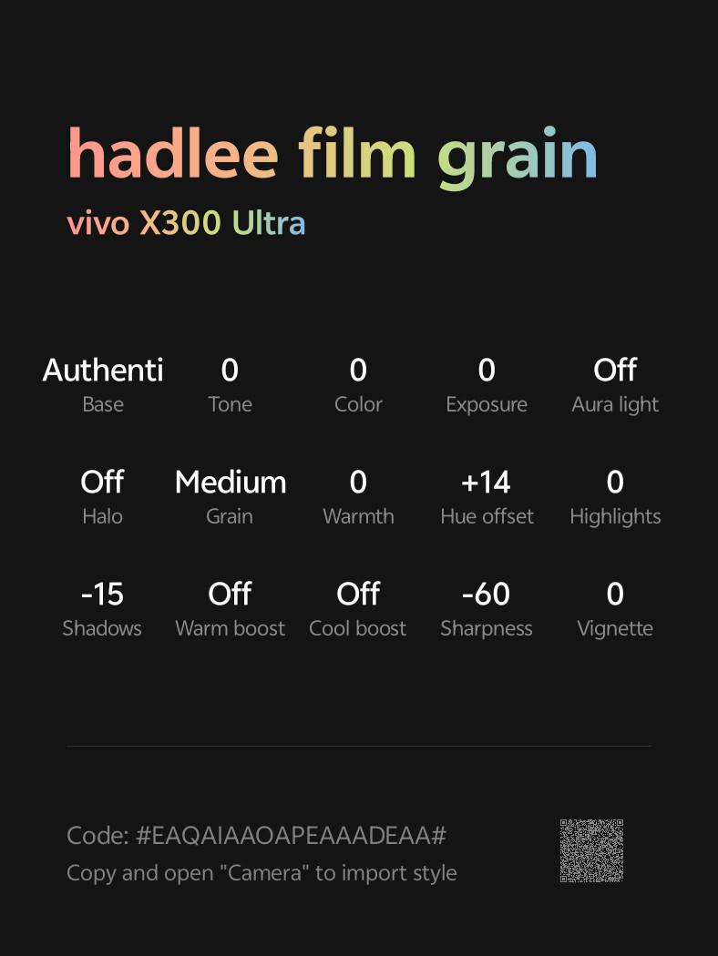 vivo custom photo profile Hadlee
