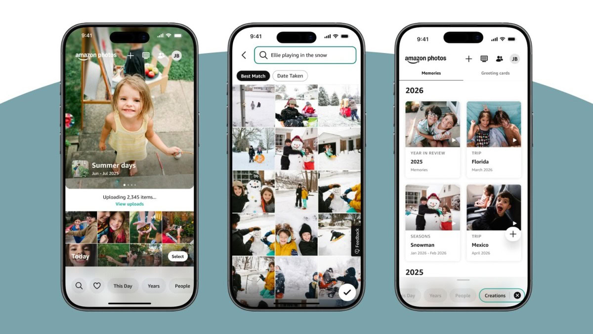 Amazon Photos new UI