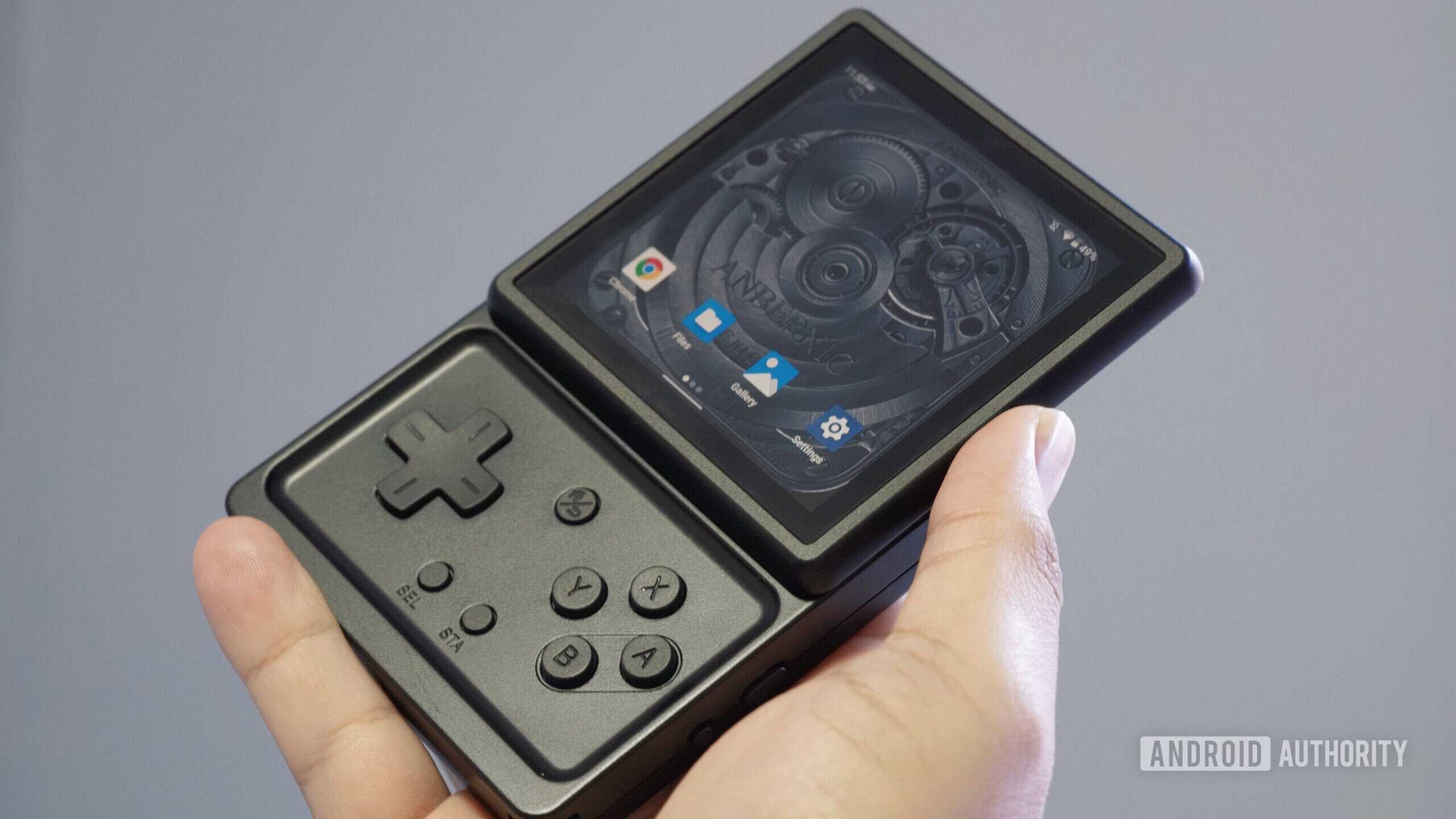 This cheap, swiveling Android handheld is a blast, but it
literally hurts my hands