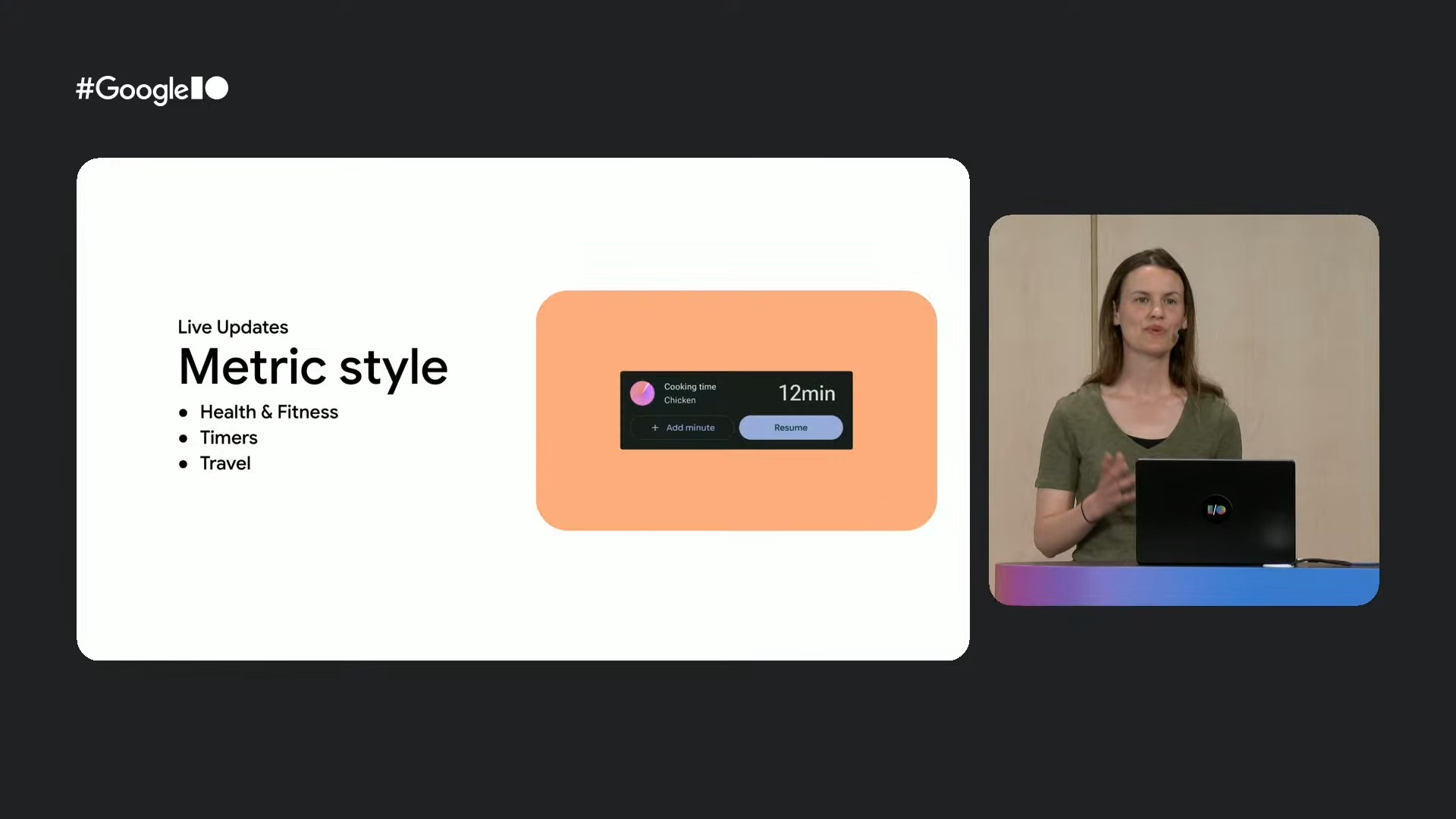 Android 17 Metric Style notifications template for Live Update Android 17 Metric Style notifications template for Live Update