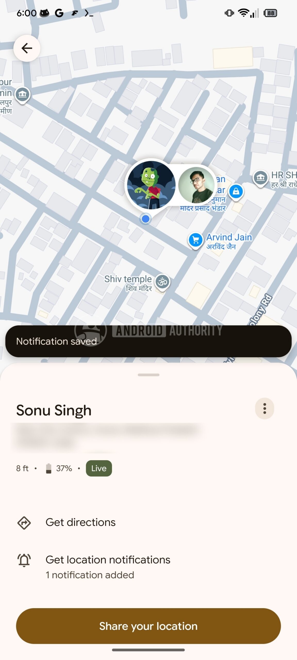 Find Hub Location Notifications 3