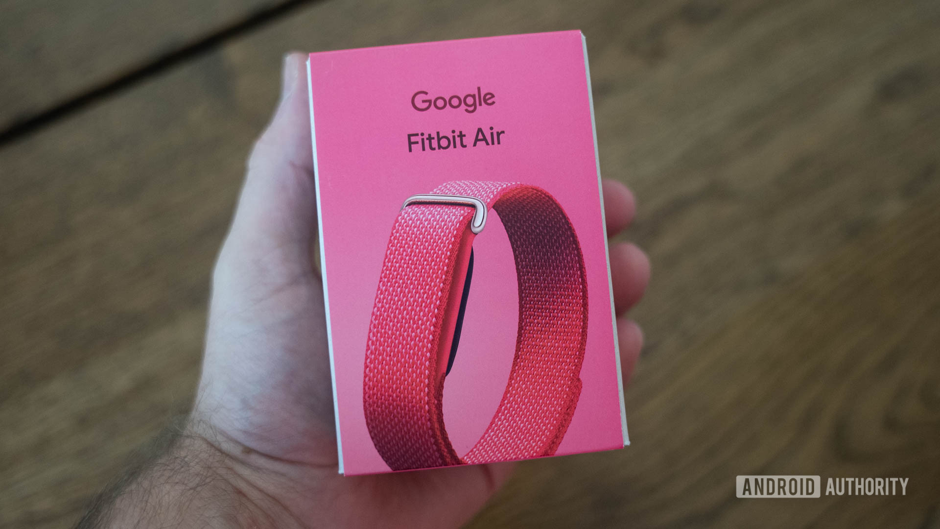 Fitbit Air Berry Retail Box