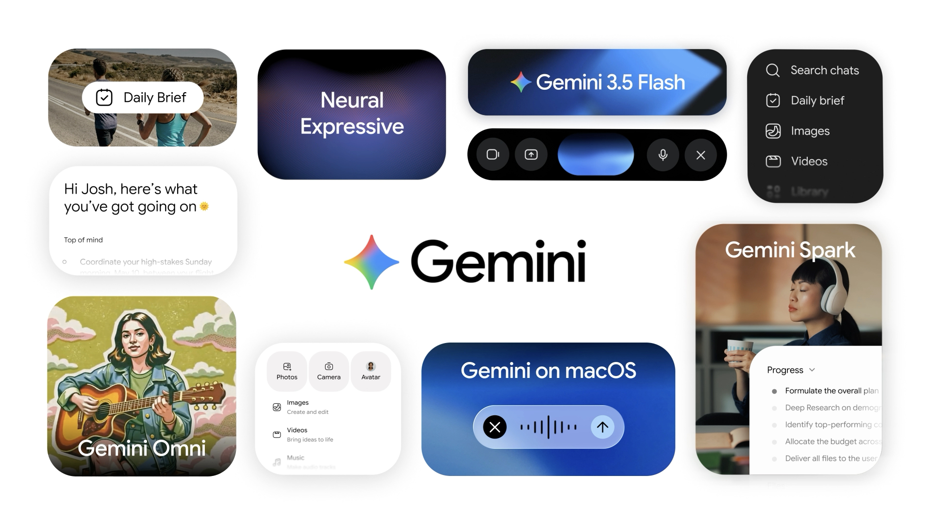 Gemini new features Summary Google IO
