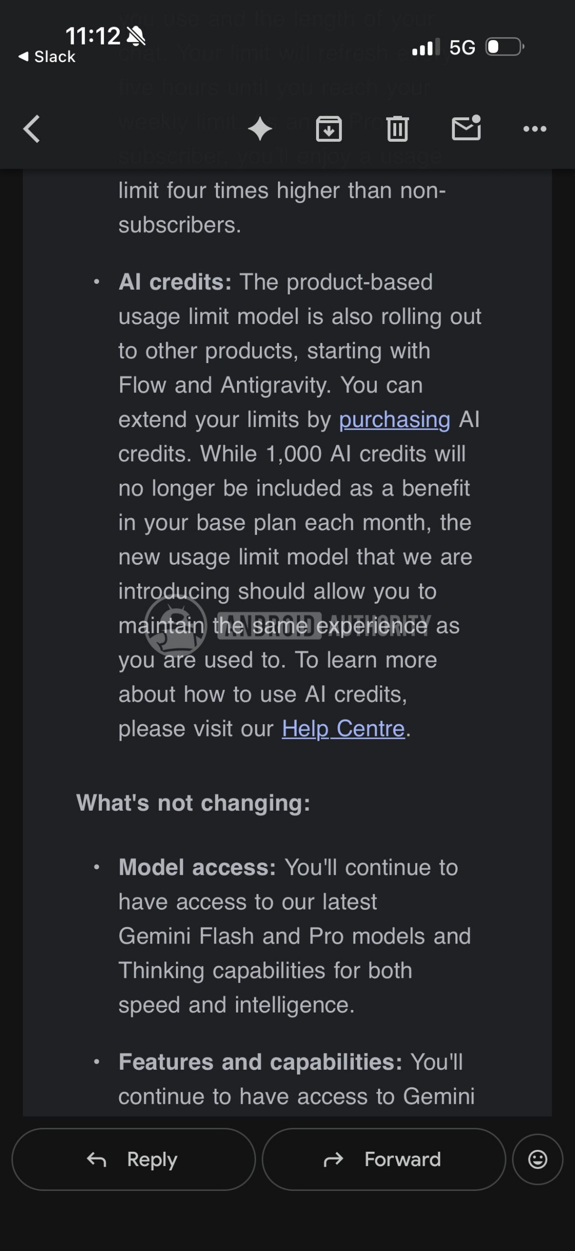 Google AI Pro plan change 2 watermarked