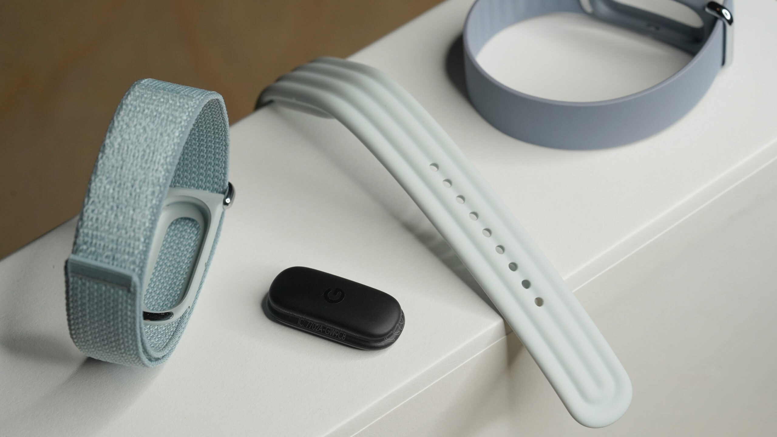 The Google Fitbit Air is compatible with three band styles.