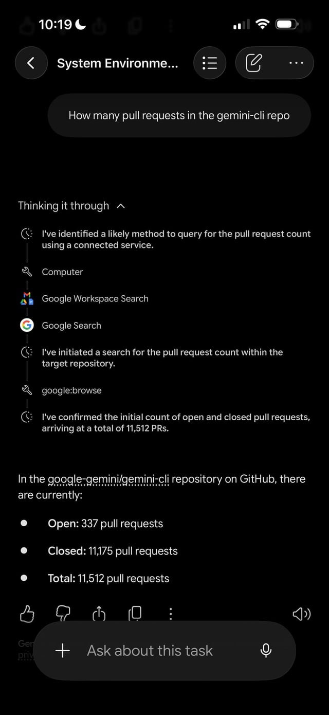 Google Gemini Spark agent workflow