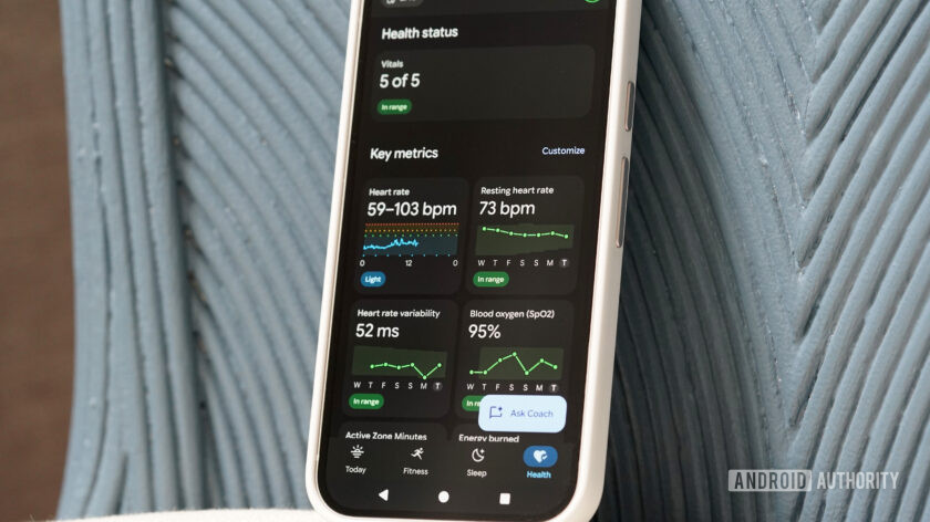 Google Health 5.01 improves nutrition, sleep, and fitness tracking