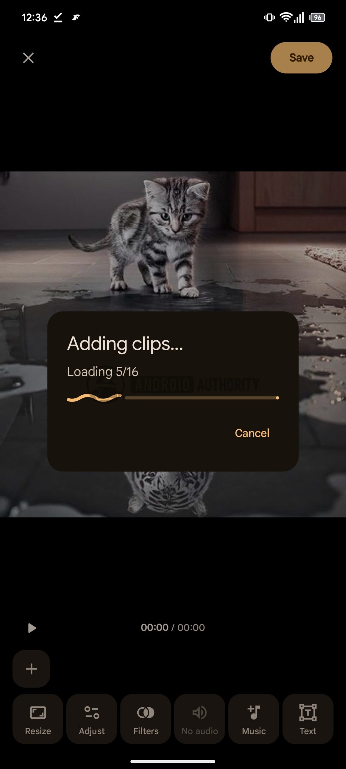 Google Photos Memories Editor watermarked