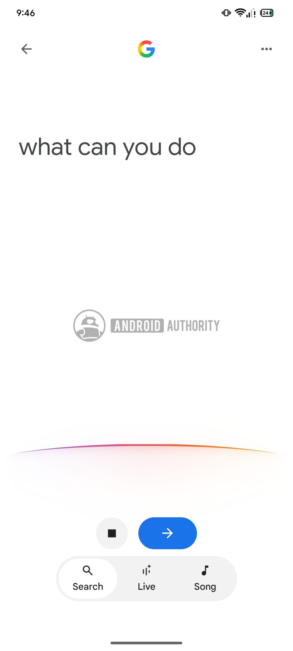Google voice search auto search off watermarked