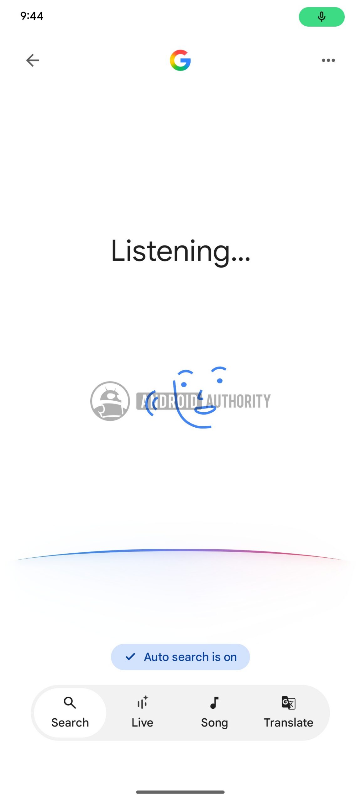 Google voice search new watermarked