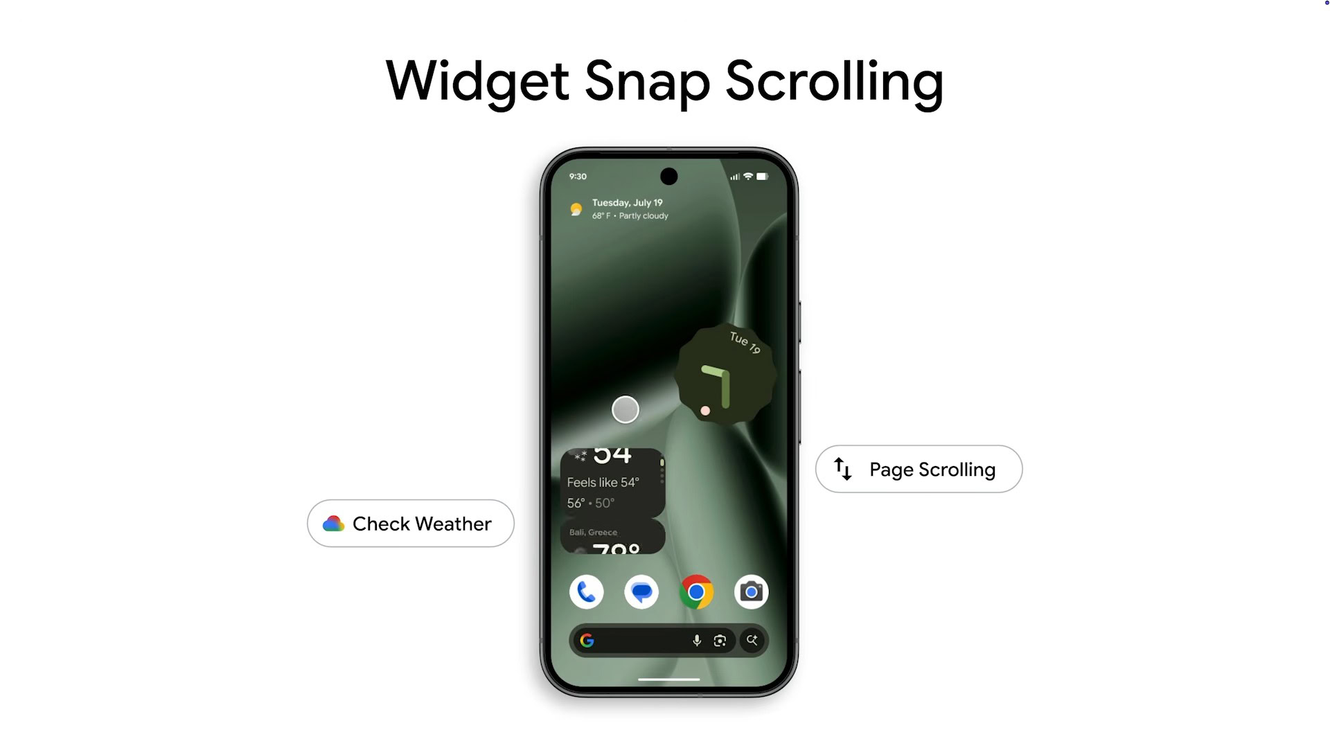 New Jetpack Glance Remote Compose feature Widget Snap Scroll (1)
