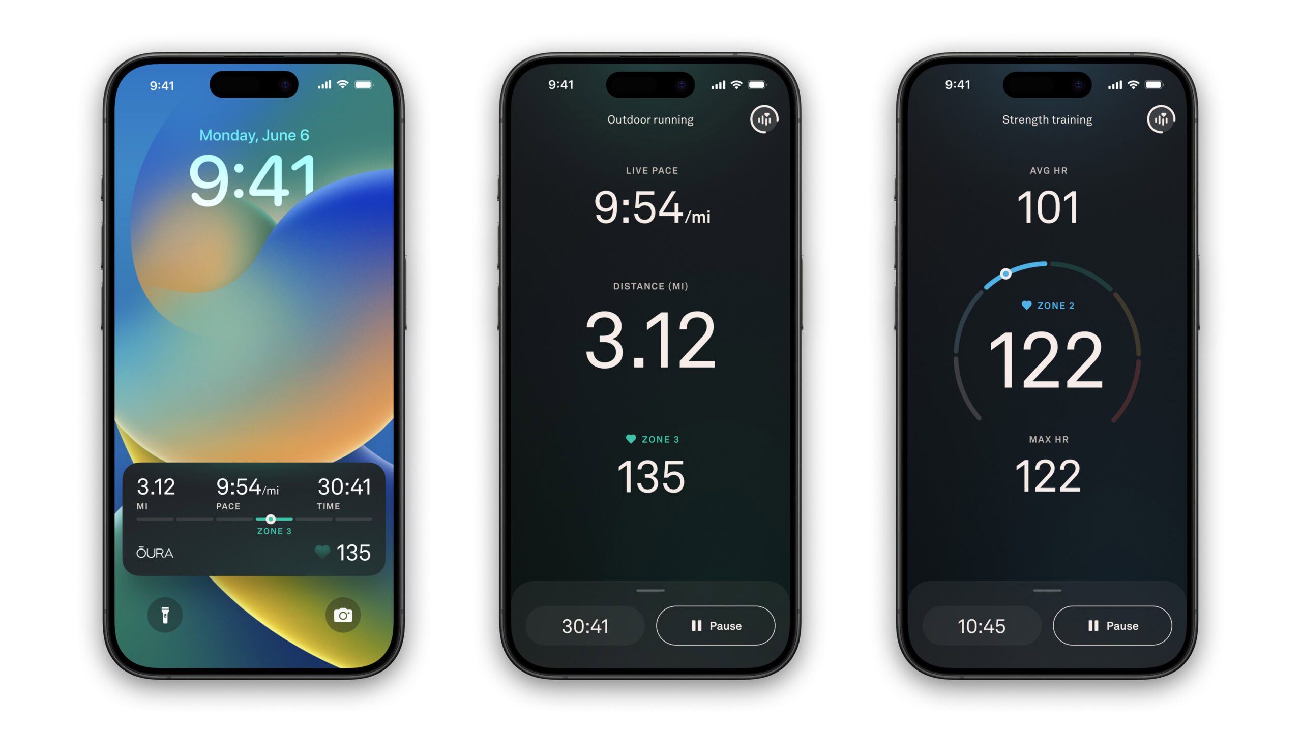 Oura Live Activity