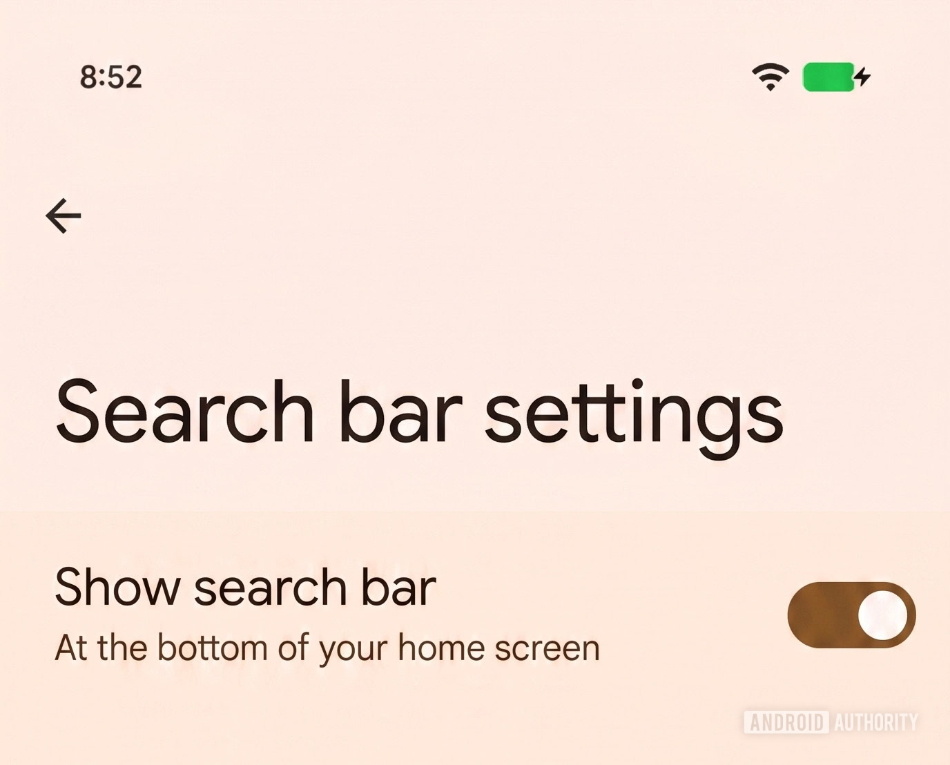 Pixel search bar toggle mockup Gemini AssembleDebug