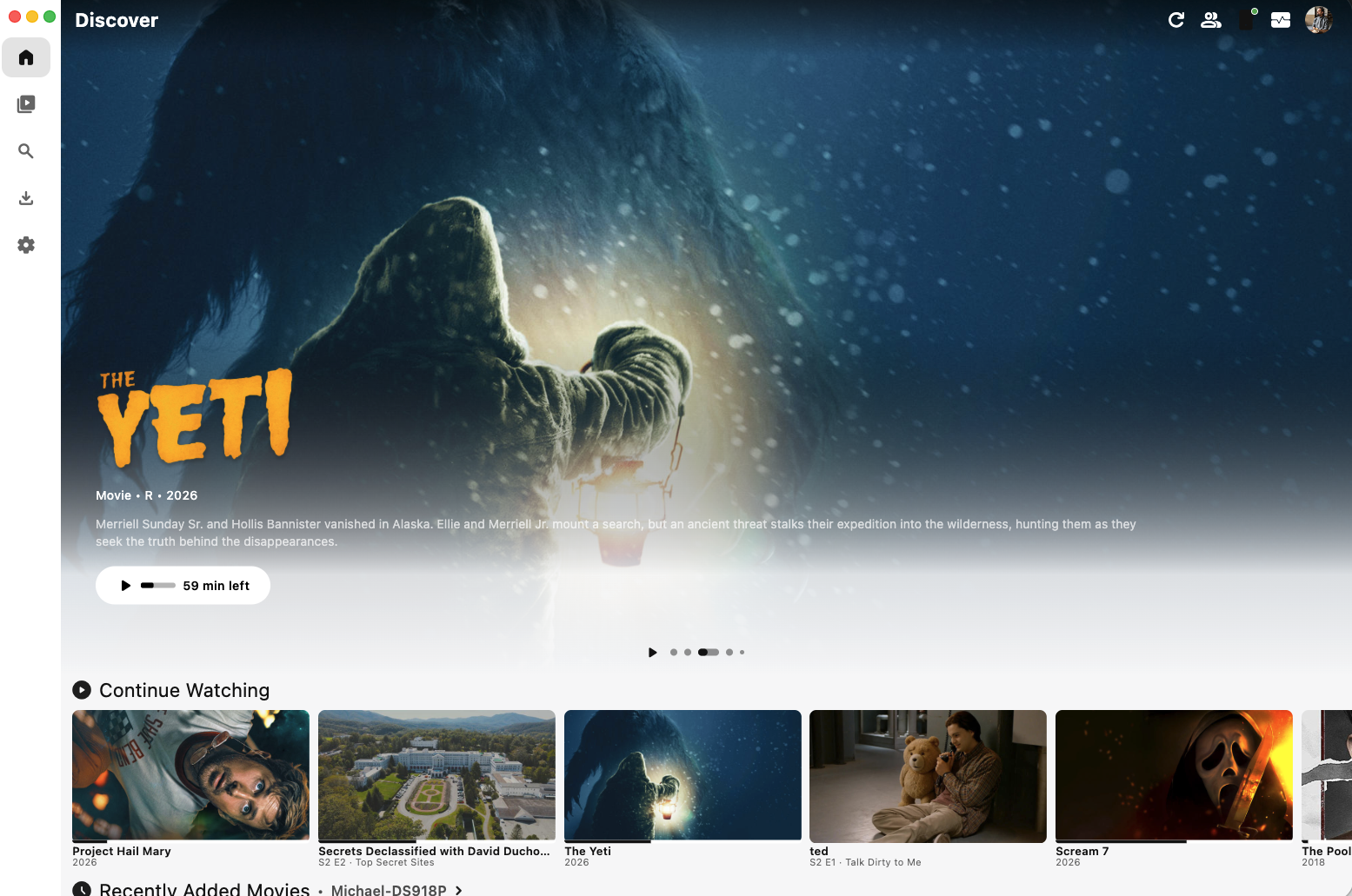 Plezy app for Plex