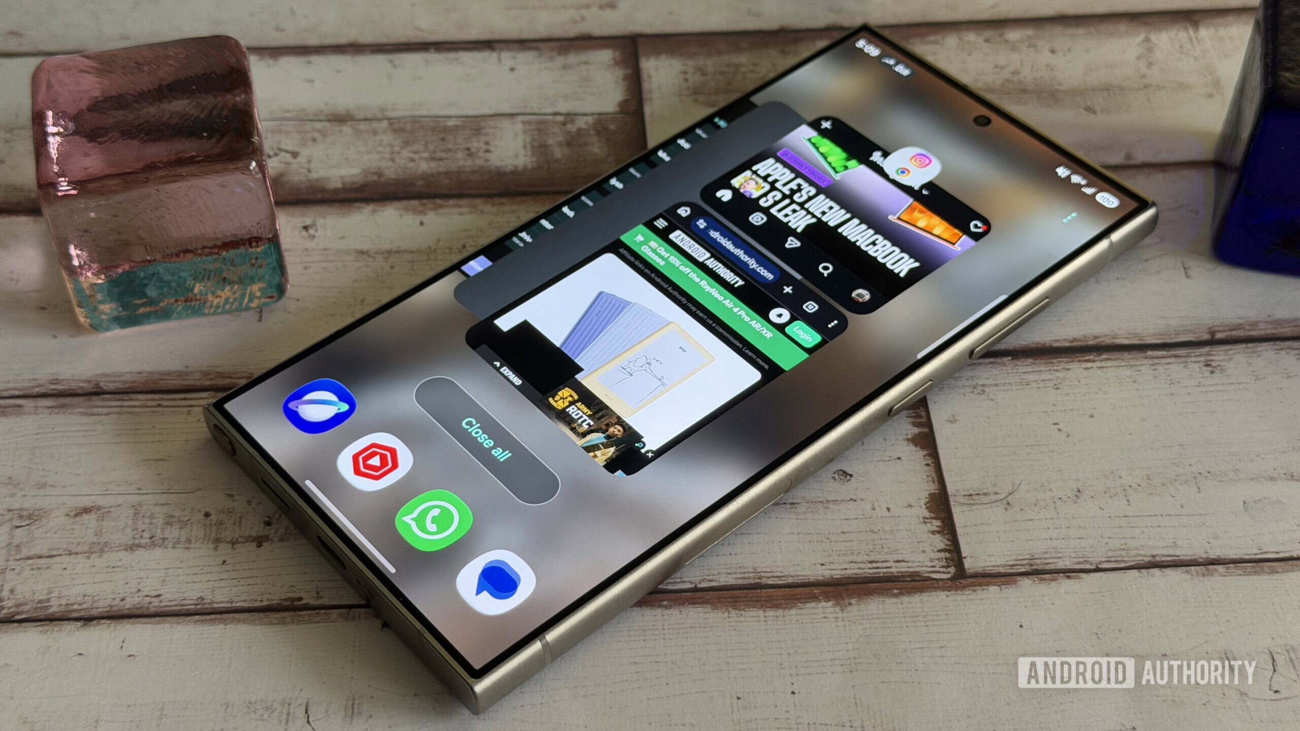 Samsung Galaxy S24 Ultra multitasking