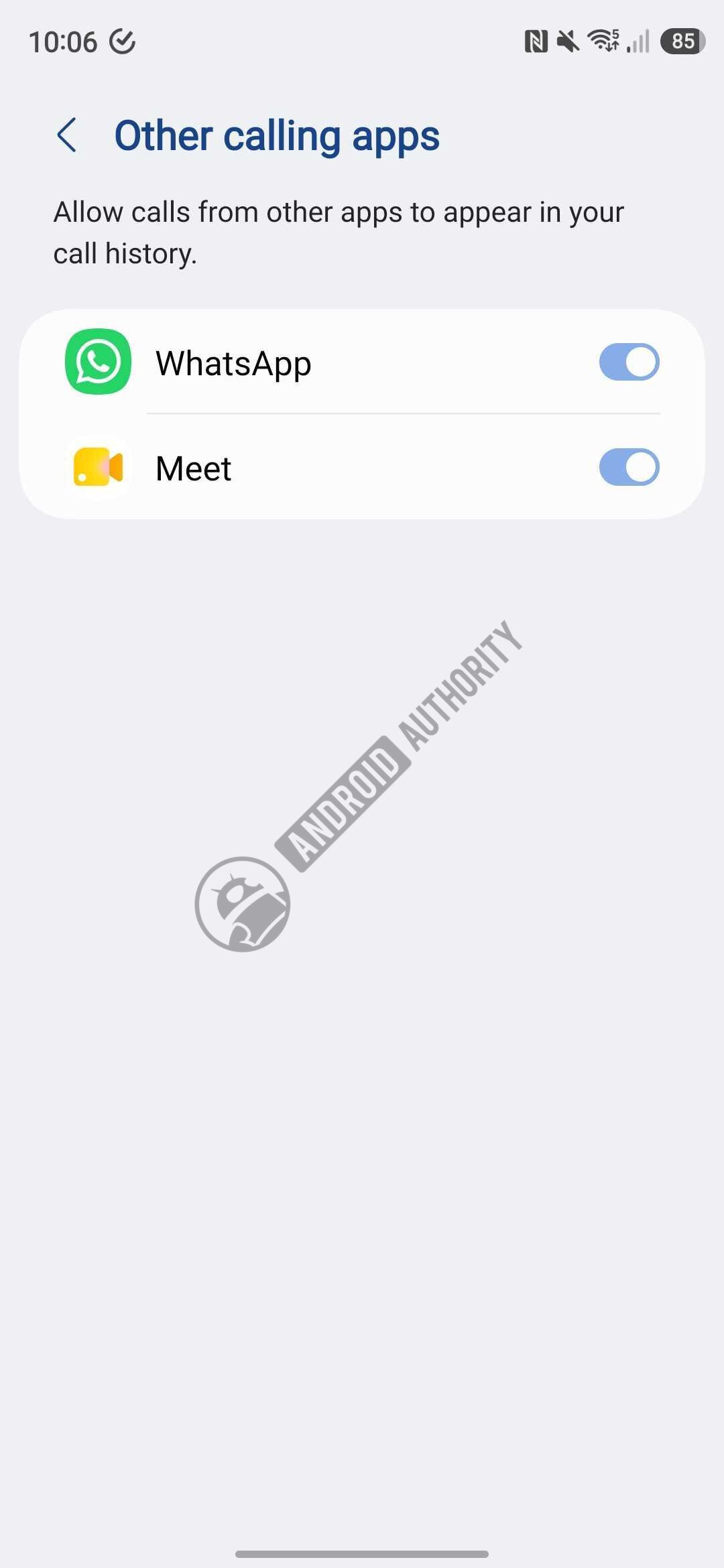 Samsung One ui 9 phone whatsapp meet call 3