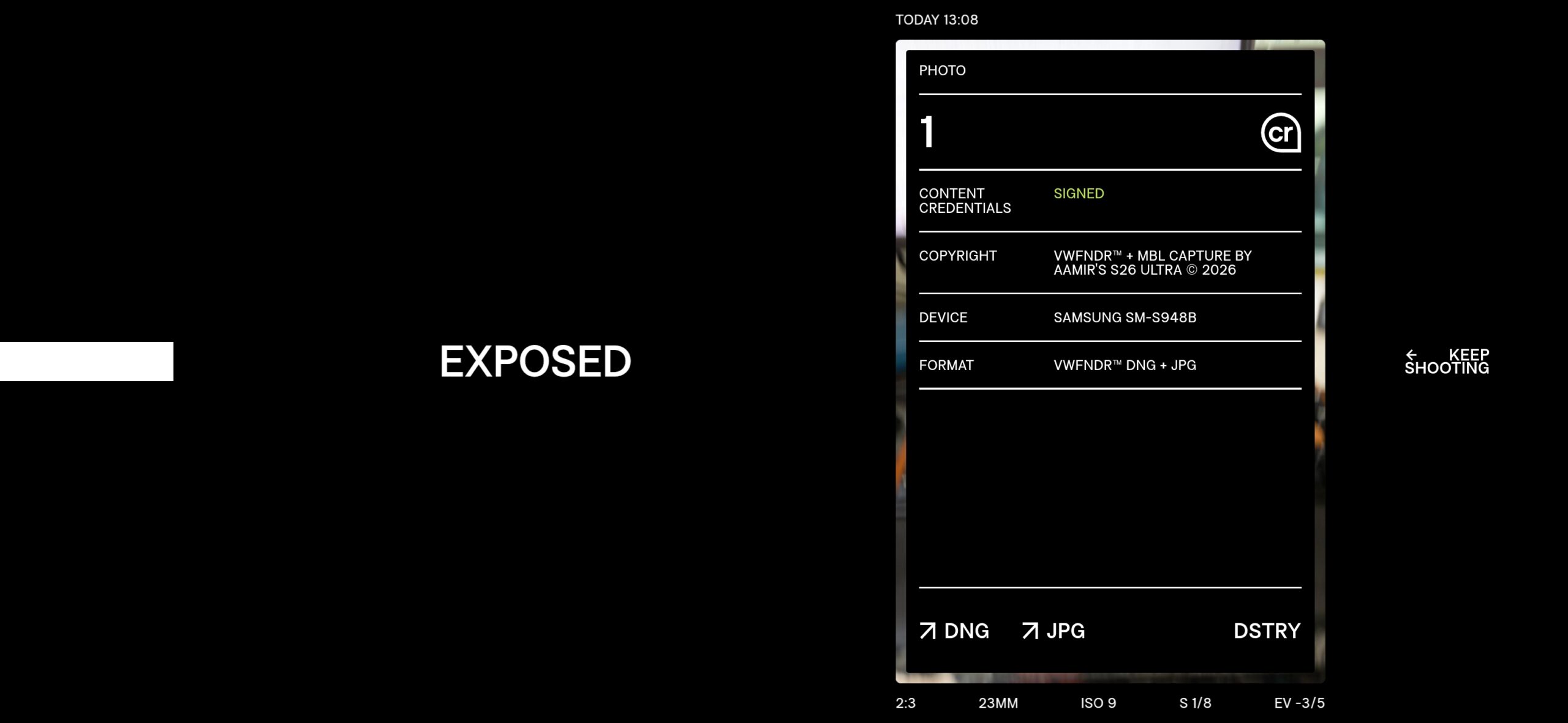 VWFNDR + MBL camera app UI (7)