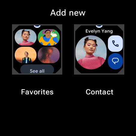 Wear OS 7 Widget 1