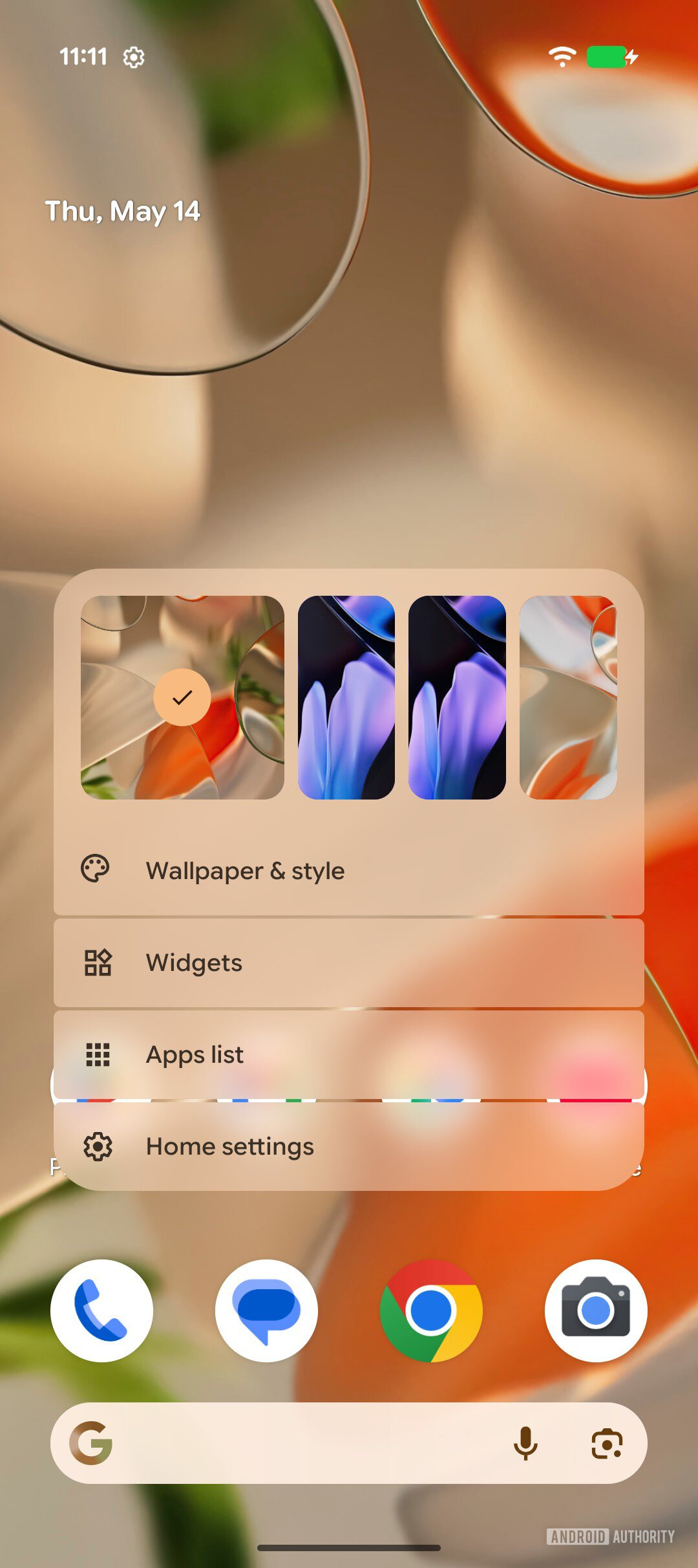 android canary 2605 screens 2