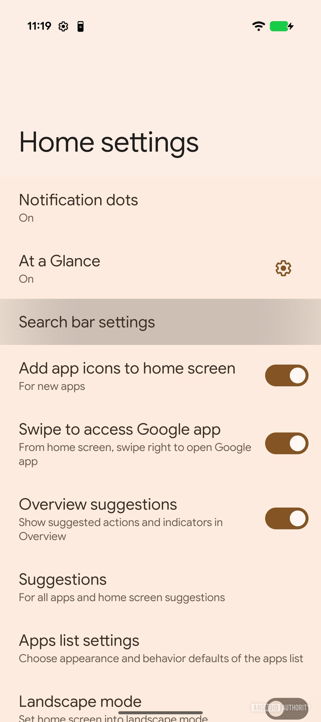 android canary 2605 screens 8
