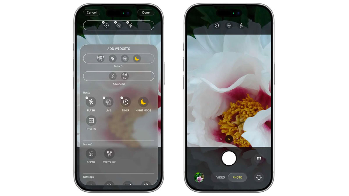 camera customization in ios 27 image