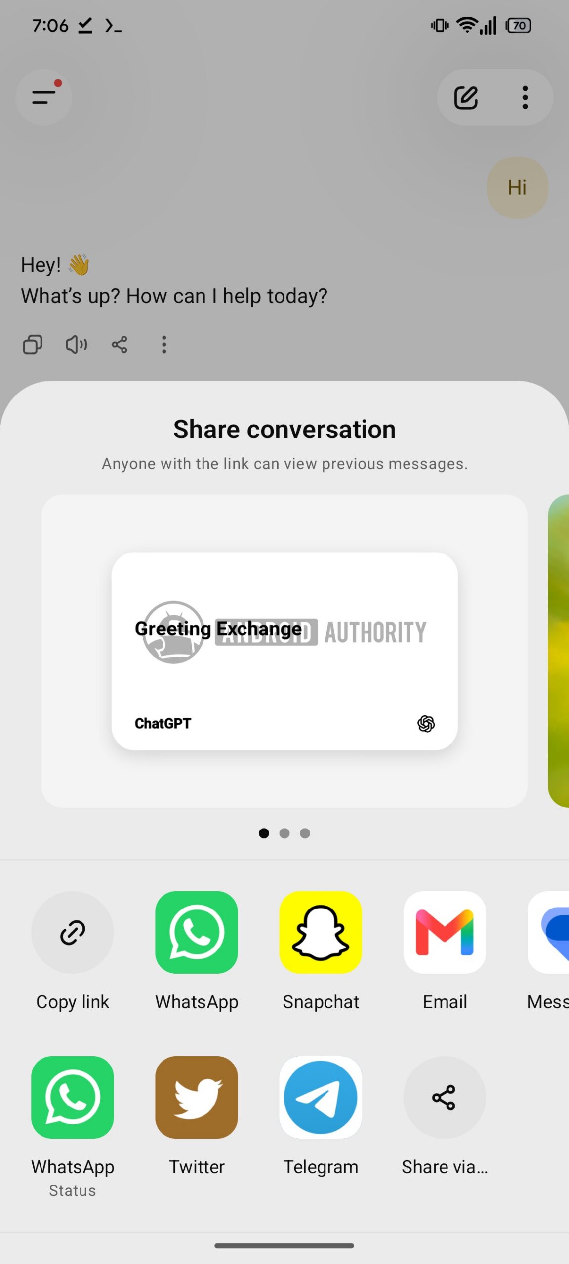 chatgpt colorful sharing options plain image watermarked