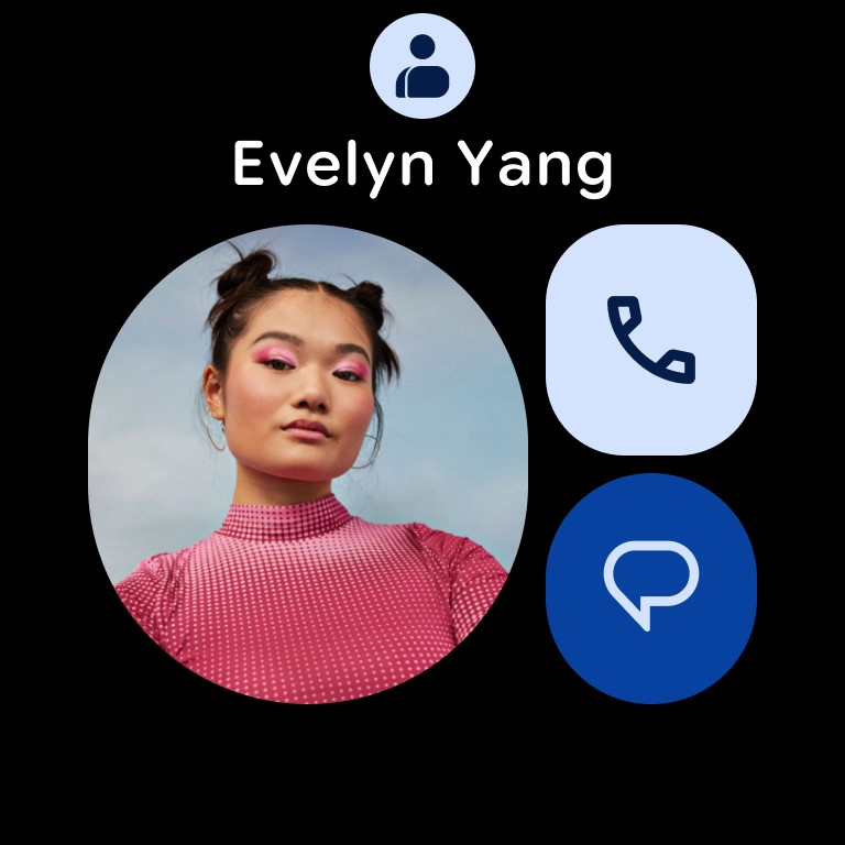contacts favorites ui tile