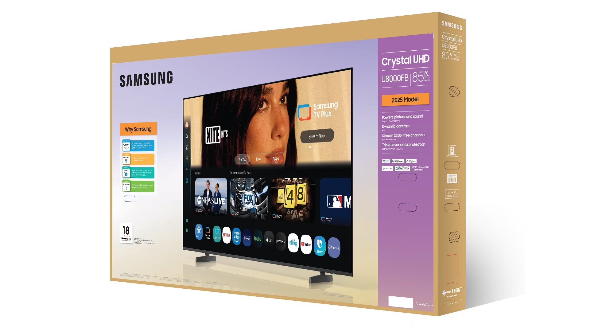 dua lipa samsung tv box