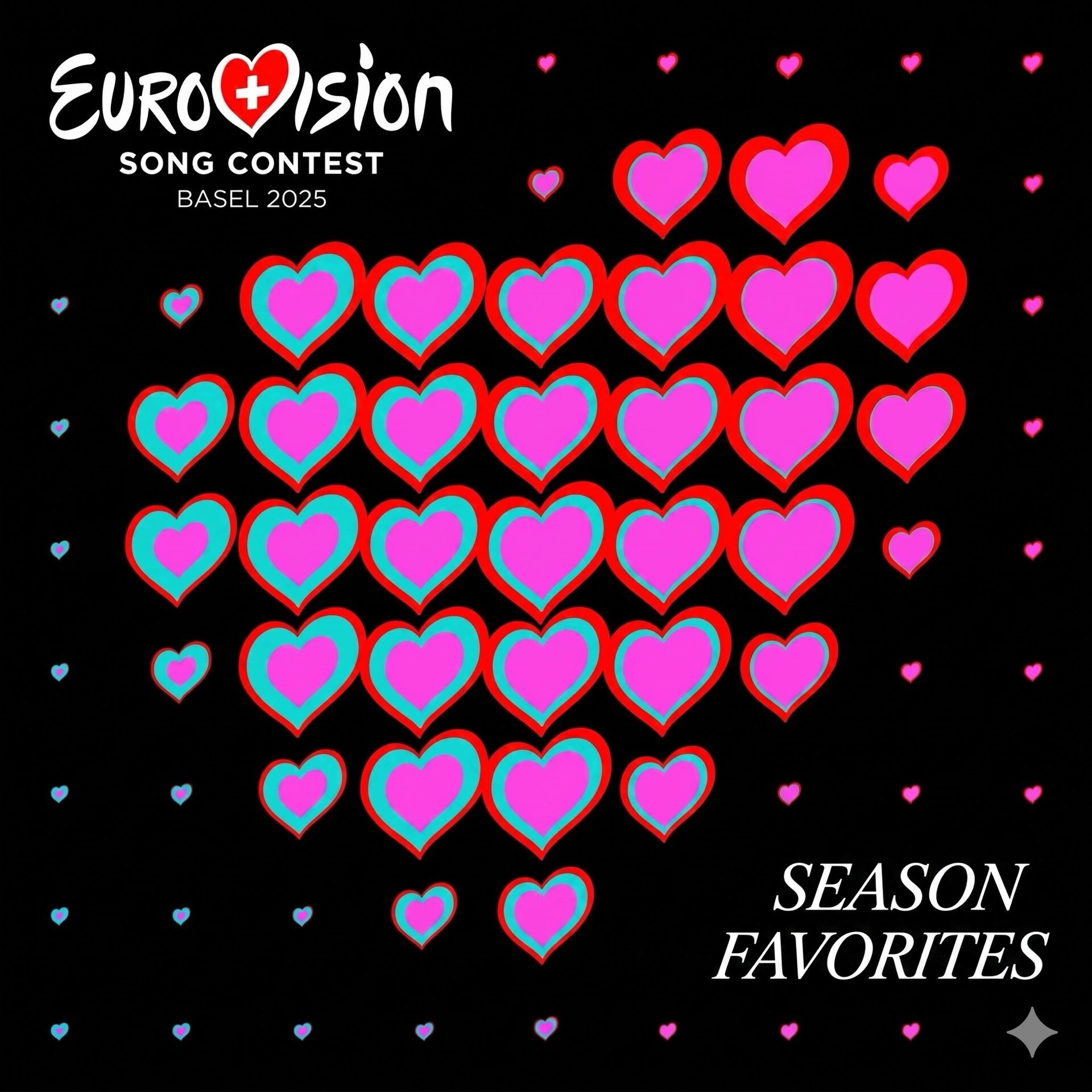 gemini generated spotify eurovision 2025 season favorites playlist cover