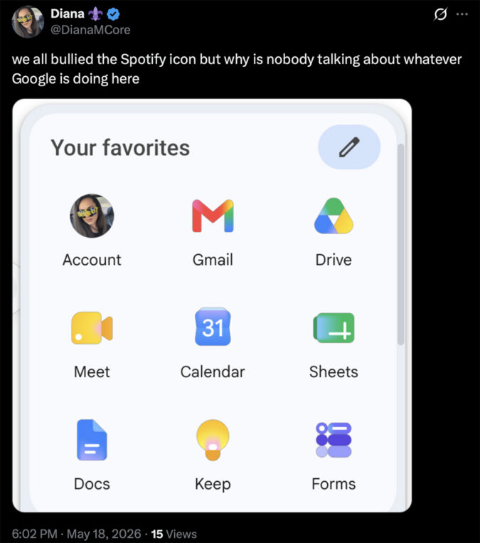 New Google app icons are rolling out, and people are divided