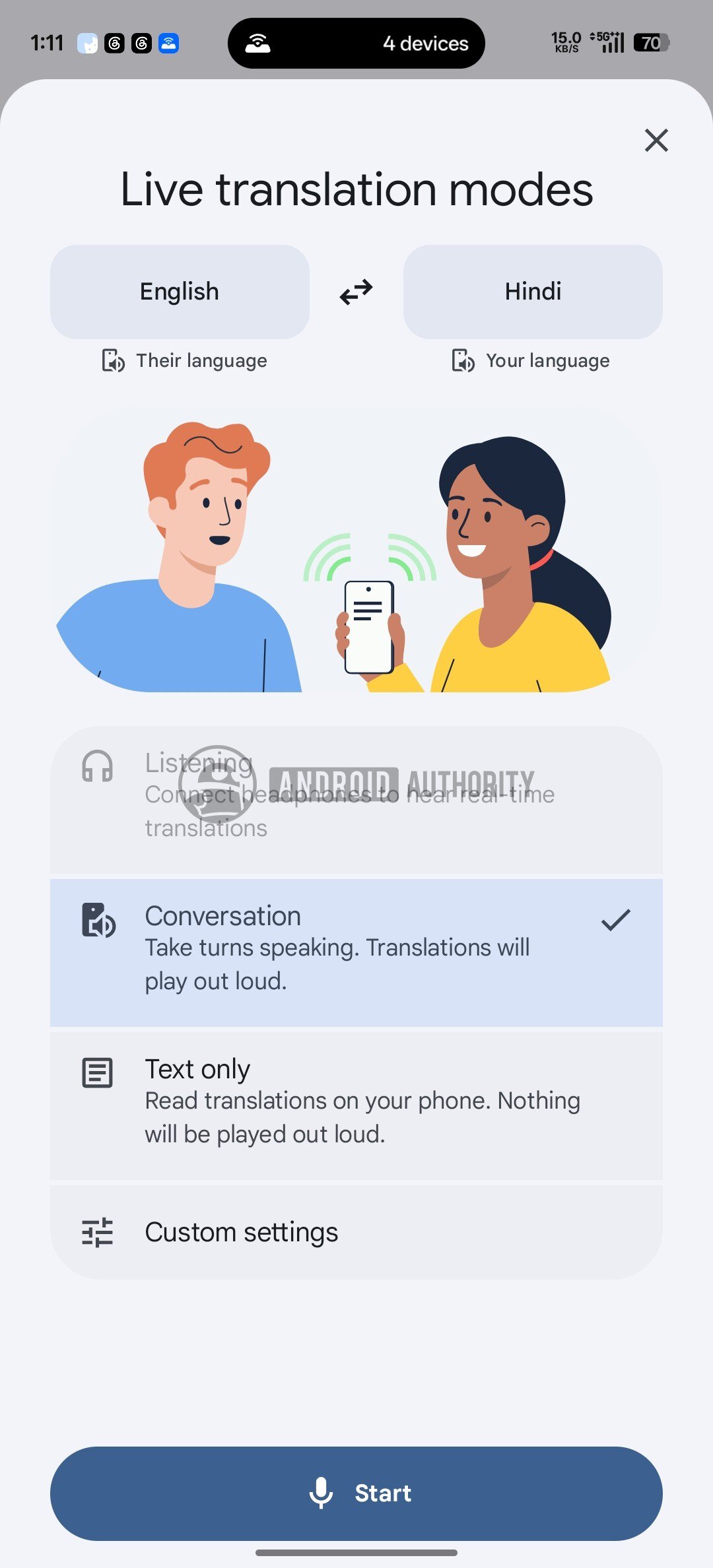 google live translation watermarked
