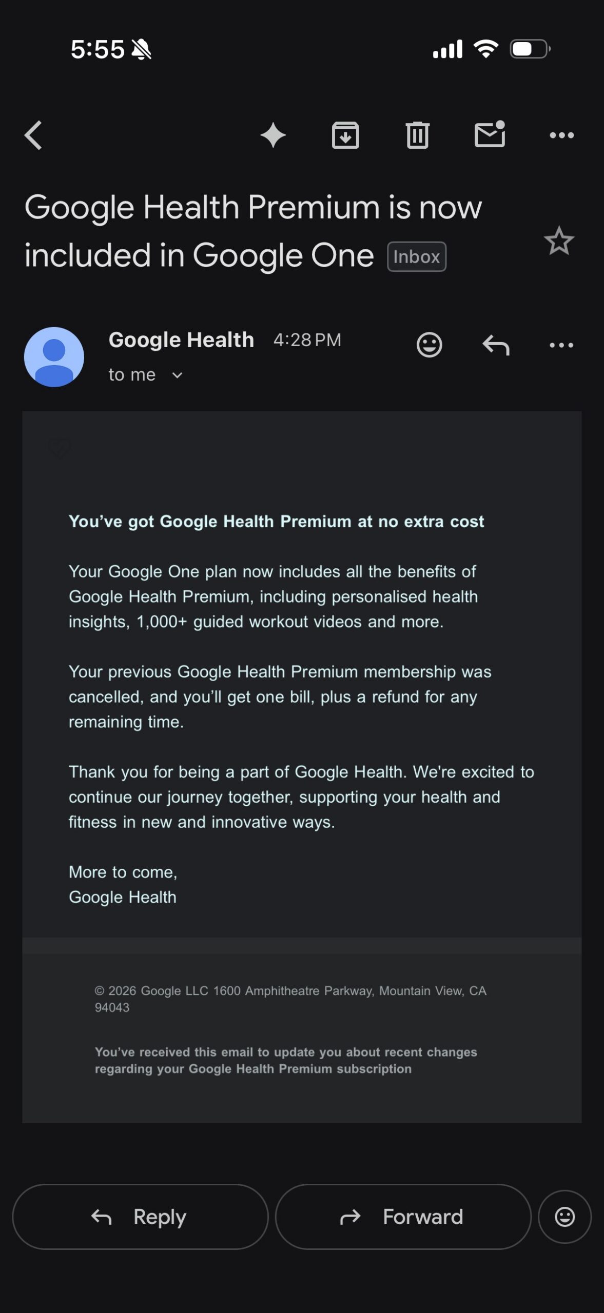 google one ai pro health premium