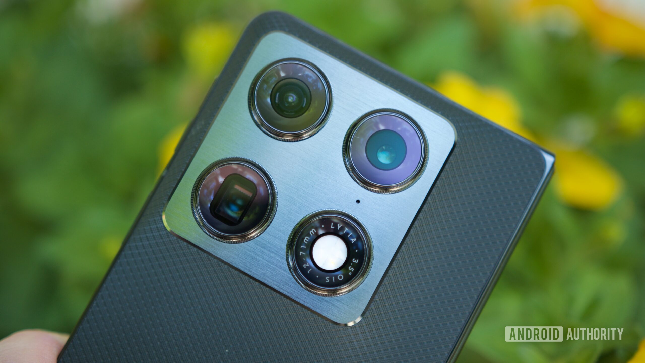 motorola razr fold review cameras 2 The rear cameras on the Motorola Razr Fold.