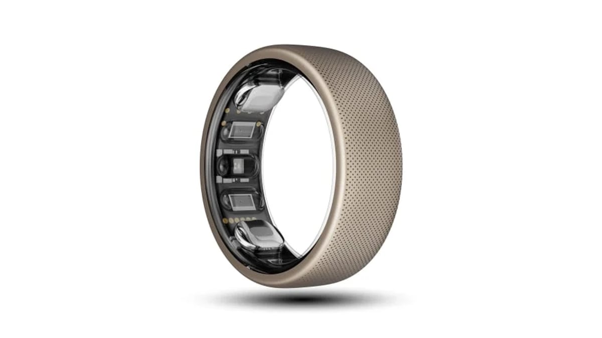 product 1779306918708 Amazfit Helio Smart Ring Health Tracker, Fitness Tracker Ring, No Subscription, Monitors Sleep, Heart Rate & Stress, Titanium Alloy, Fast 1.4-Hr Charging, Water-Resistant, Size Before You Buy(Size 10)