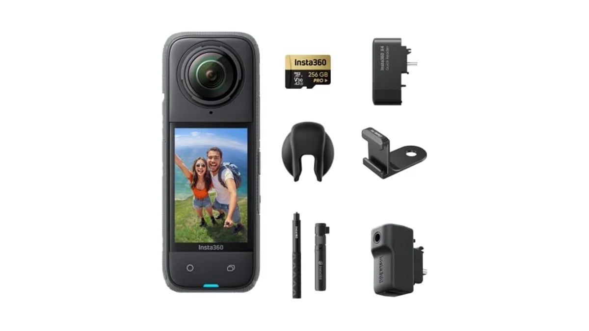 Insta360 X4 Creator Bundle hits record low price in time for summer