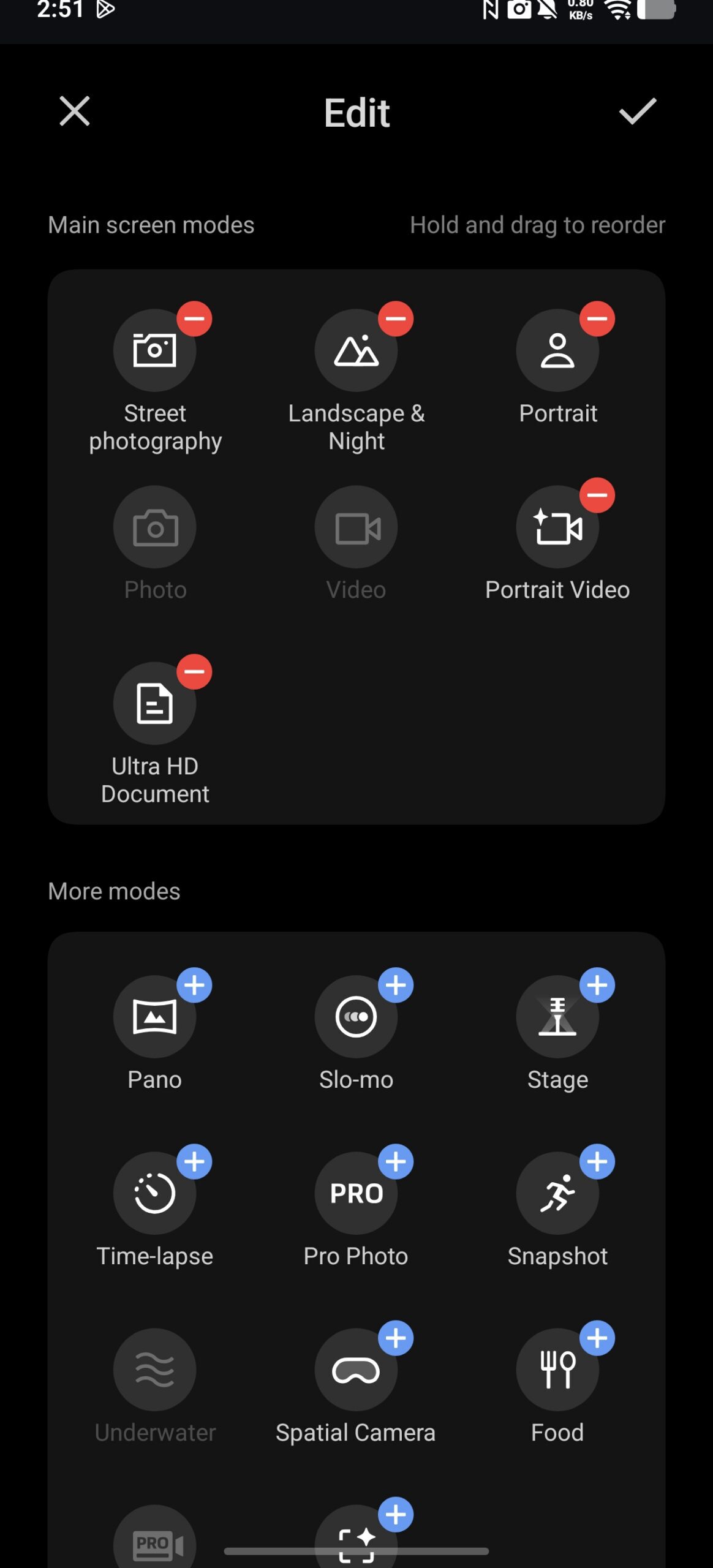 vivo X 300 Ultra main camera modes edit