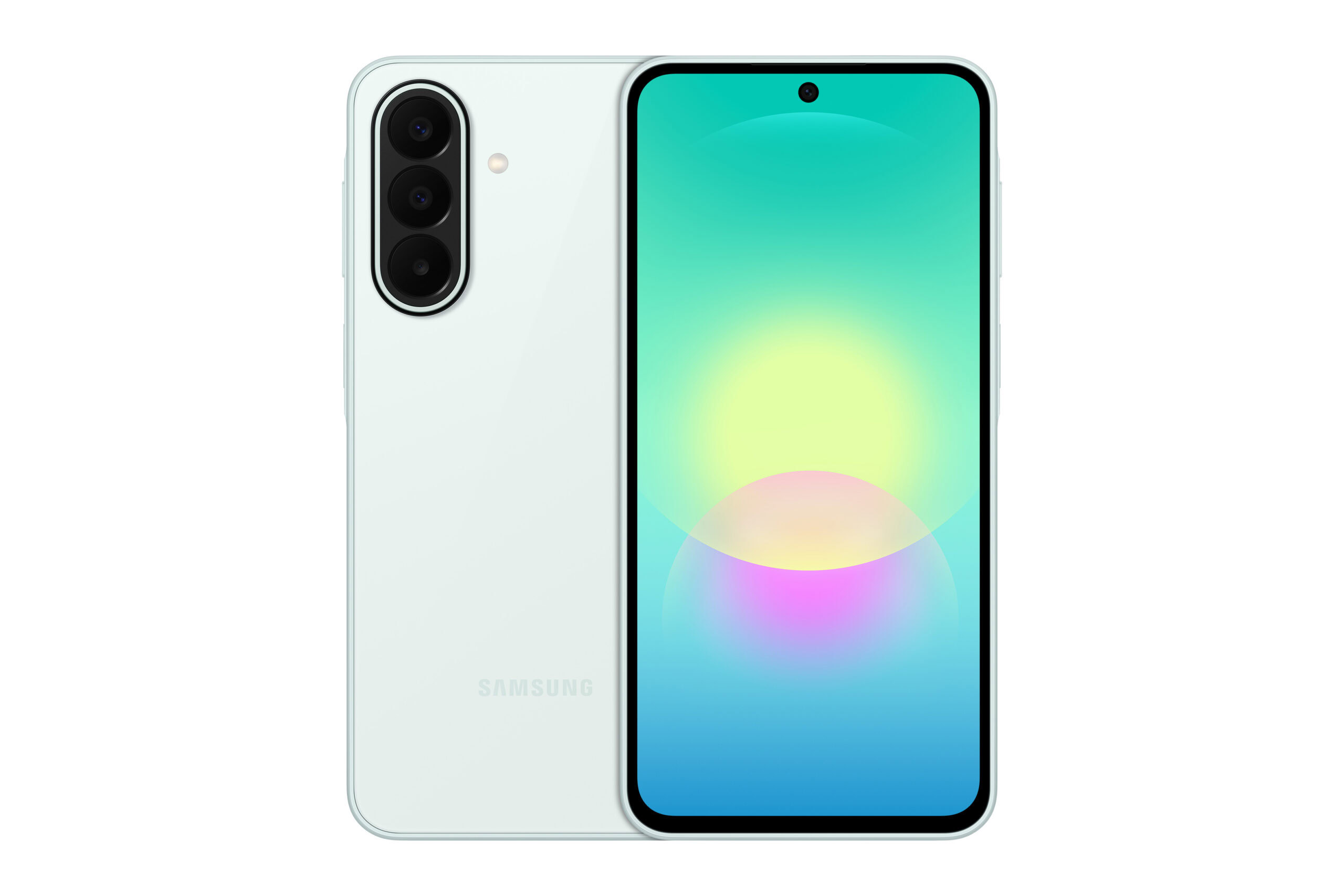 Samsung Galaxy a27 5g light green front