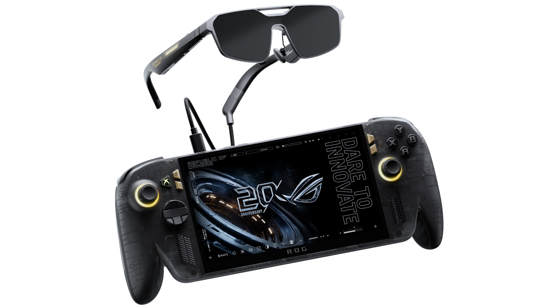 ASUS ROG Xbox Ally X20 Bundle ROG XBOX Ally X20 with ROG XREAL R1 Edition 20 Gaming AR Glasses ASUS ROG Xbox Ally X20 Bundle ROG XBOX Ally X20 with ROG XREAL R1 Edition 20 Gaming AR Glasses