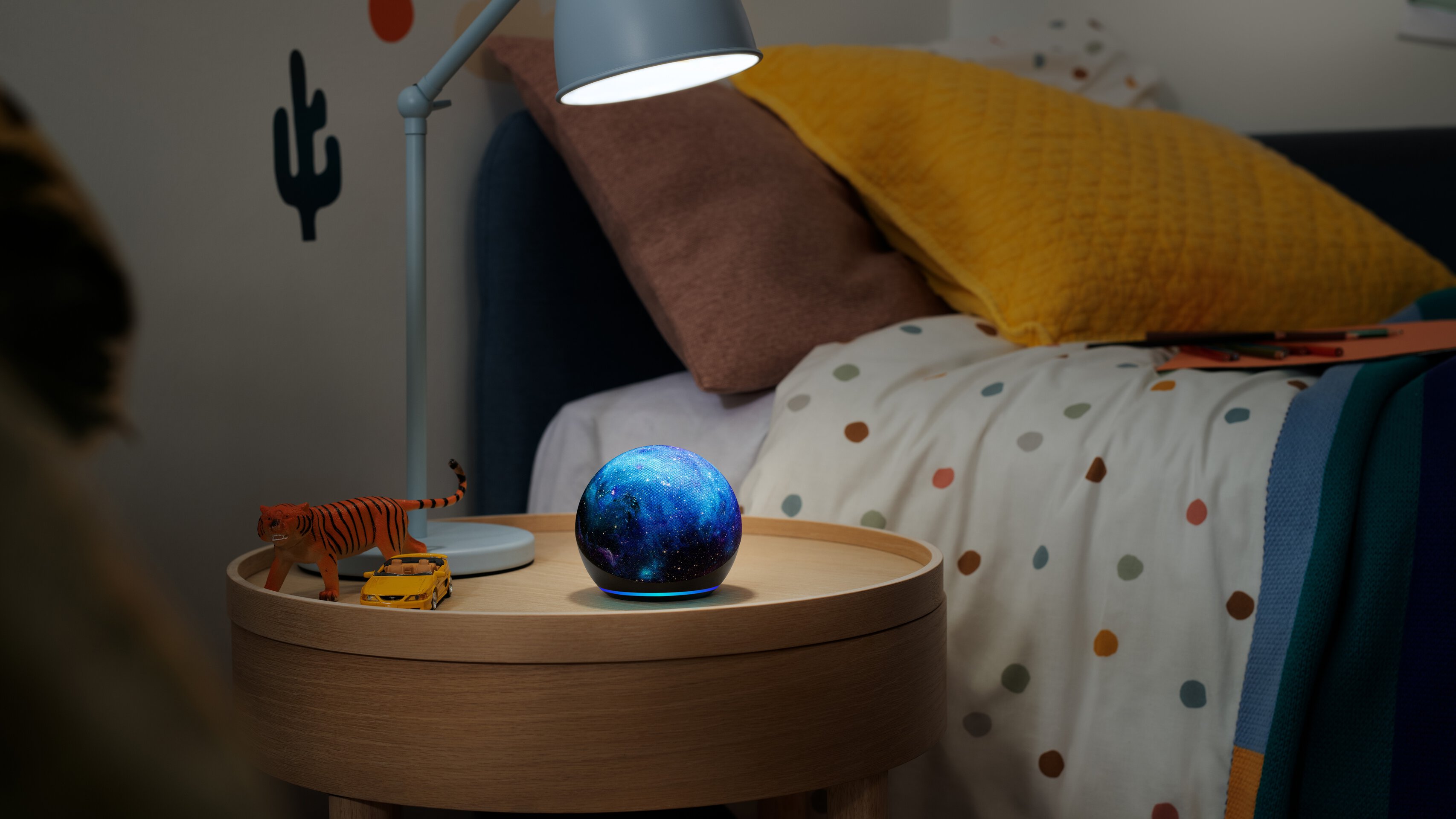 Amazon Echo Dot Kids on a table