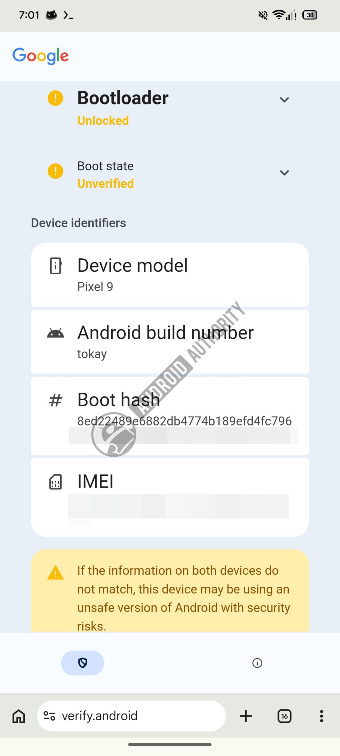 Android 17 OS verification 7 watermarked