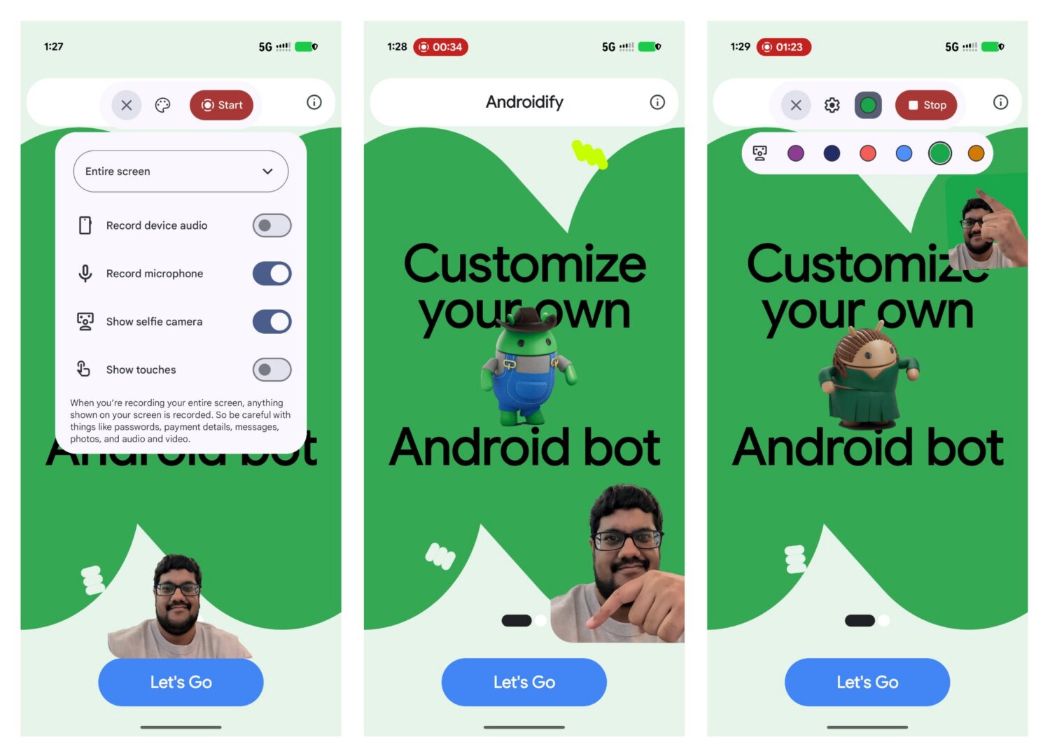 Android 17 QPR1 Beta 4 makes it easy to record reaction videos