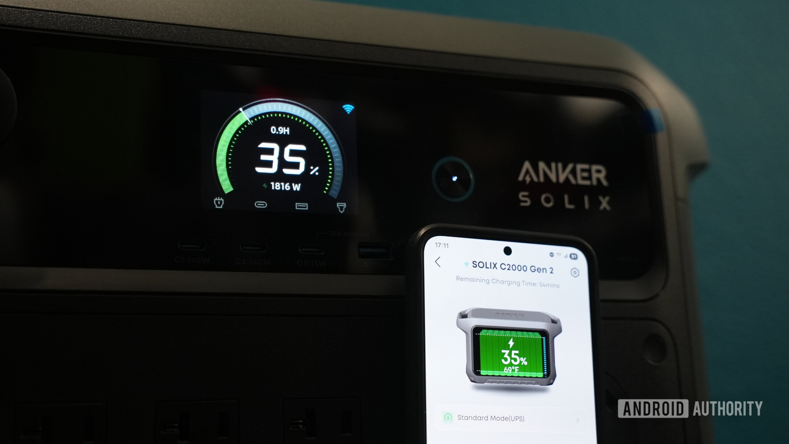 Anker SOLIX C2000 Gen 2 charging