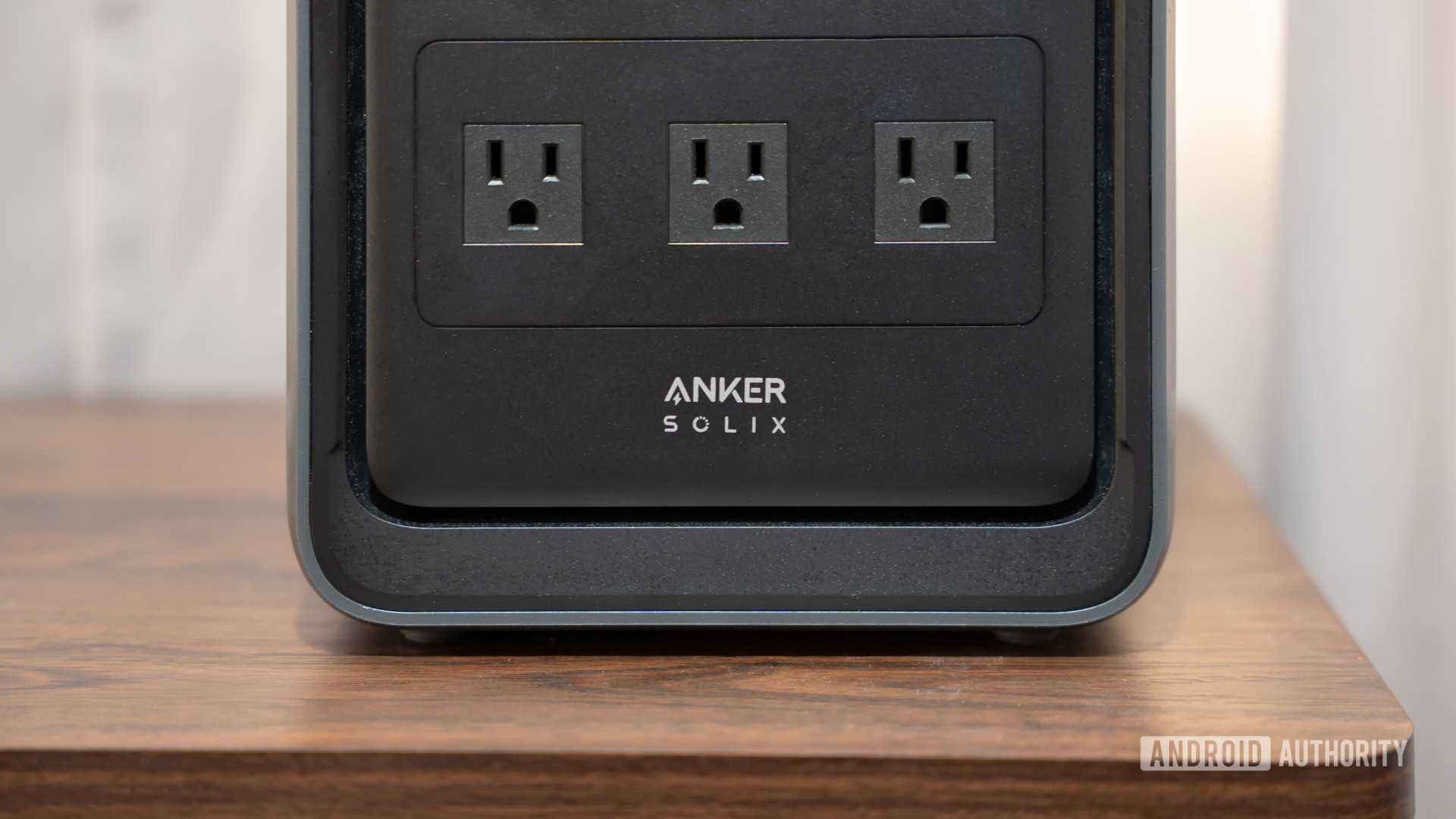 Anker SOLIX S2000 power station front AC outlets Anker SOLIX S2000 power station front AC outlets