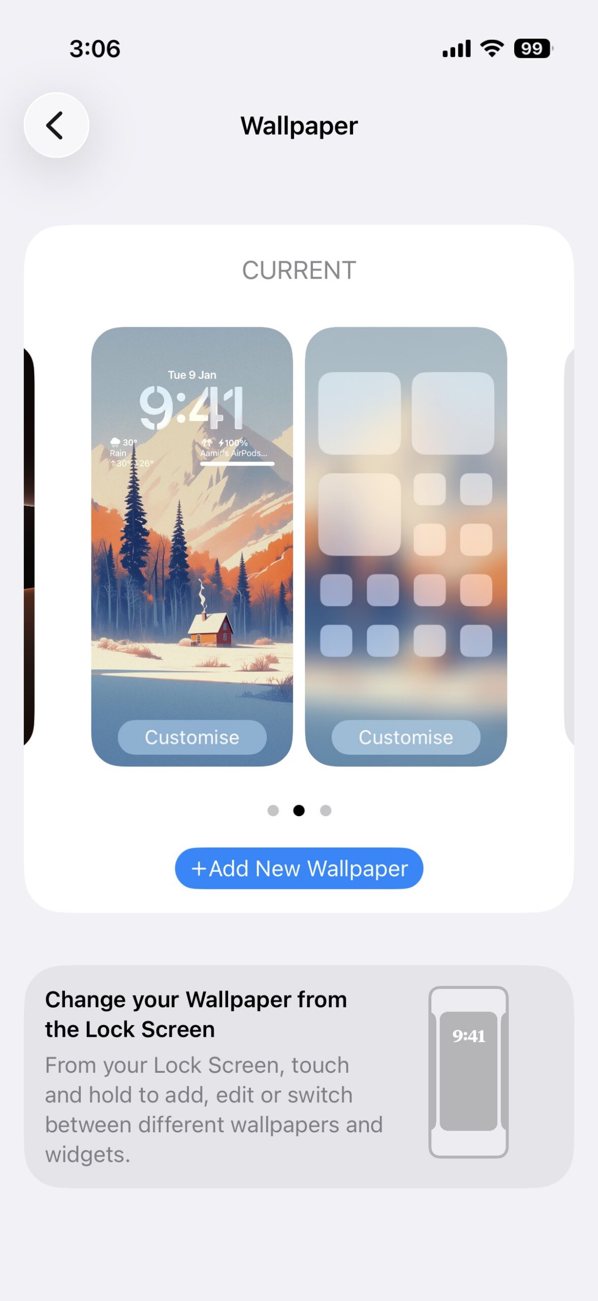 Apple iOS - Photo Shuffle