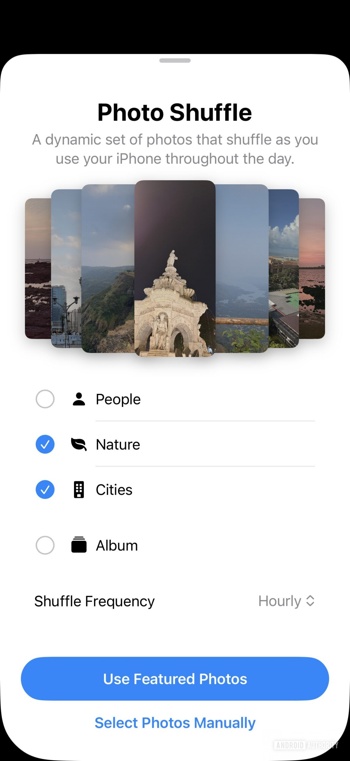 Apple iOS - Photo Shuffle