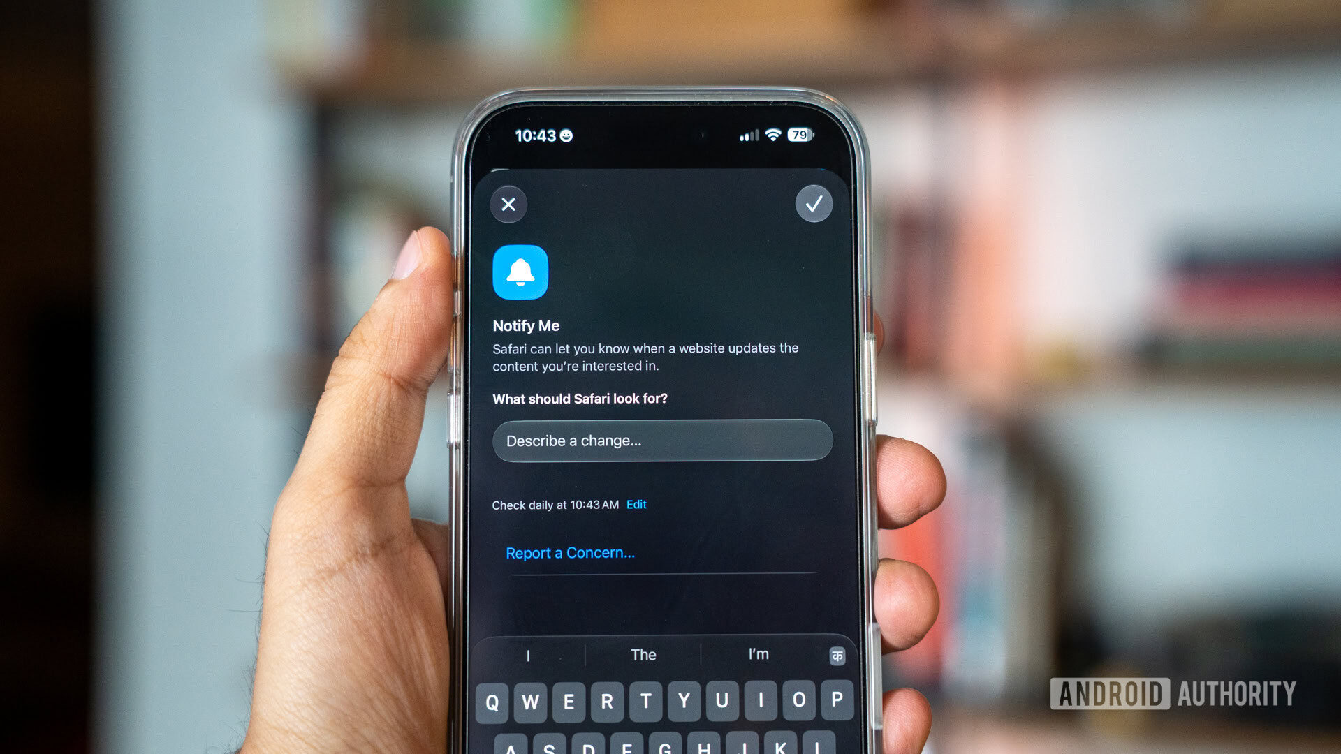Apple iOS27 features notify me safari