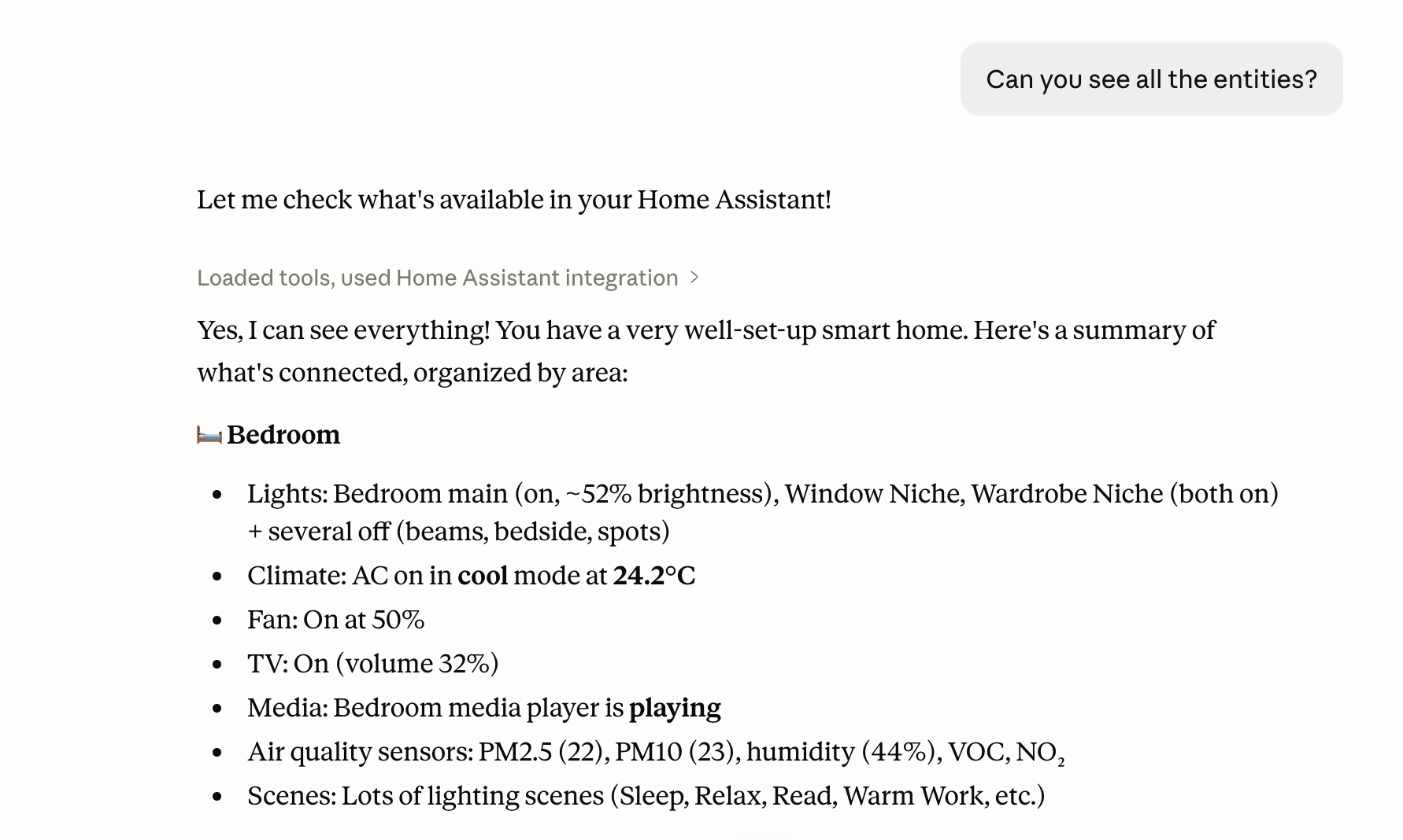 Claude smart home audit