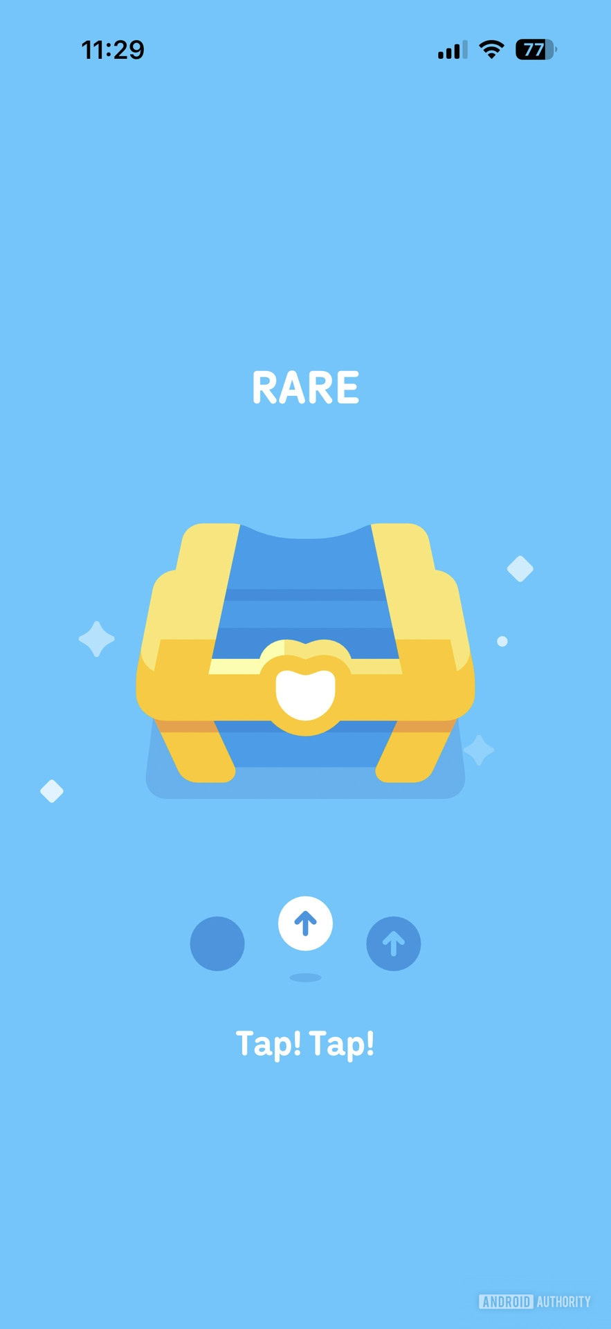 Duolingo-Treasure-chest-dropping-an-XP-boost